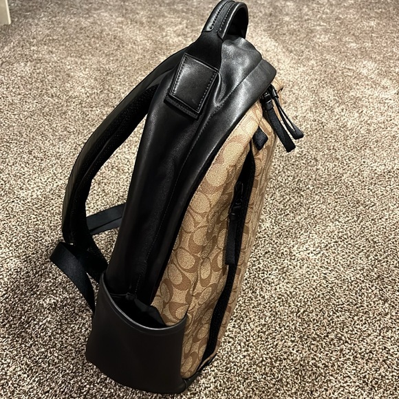 Coach Leather Backpack - Picture 4 of 8